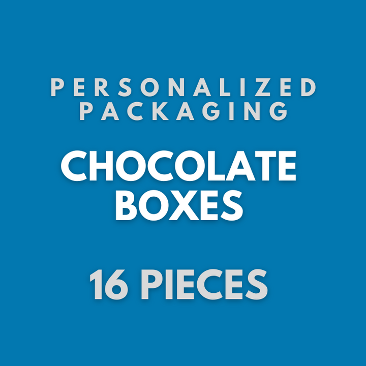 16 Piece Box - Personalized Packaging