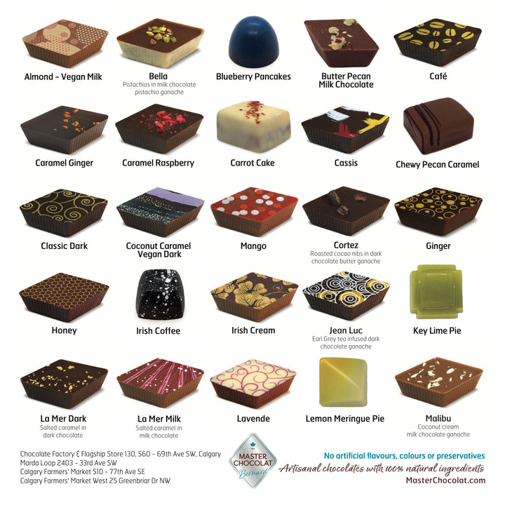 72 Piece Assorted Chocolate Box