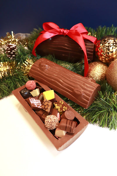 Christmas Yule Log - Milk Chocolate