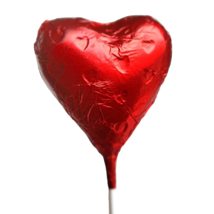 Heart Lollipop - Milk