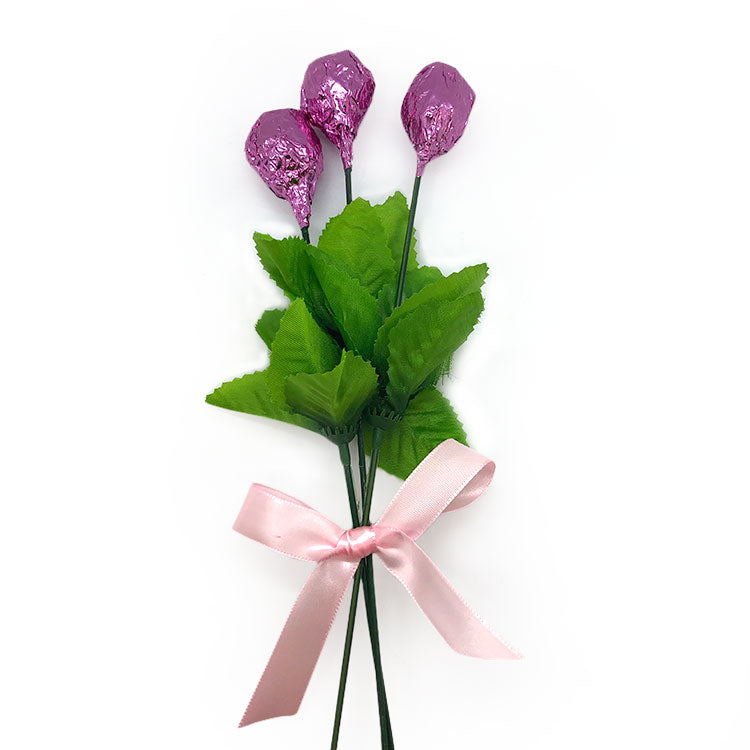 Dark Chocolate Roses - 6 Pieces