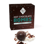 Assorted Dark Hot Chocolate Bombs - 4 Piece