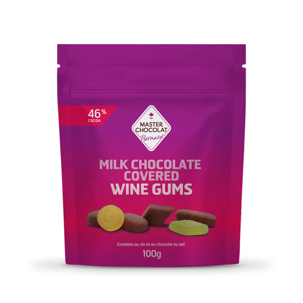 Chocolate Covered Wine Gums - Milk Chocolate