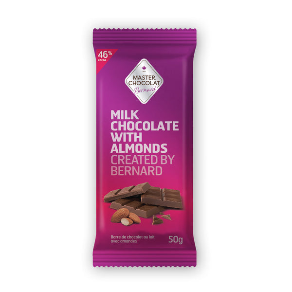 Milk Chocolate Bar with Almonds