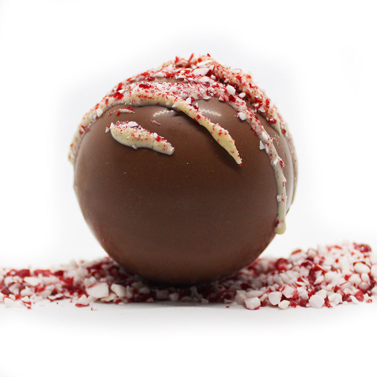 Hot Chocolate Bomb - Milk Candy Cane