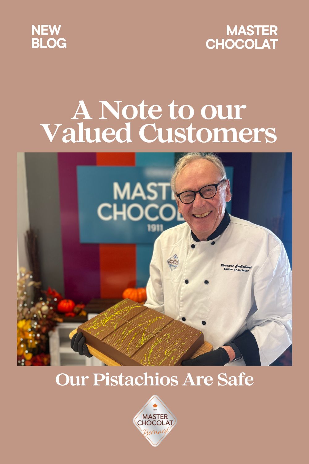 A Note to Our Valued Customers: Our Pistachios Are Safe