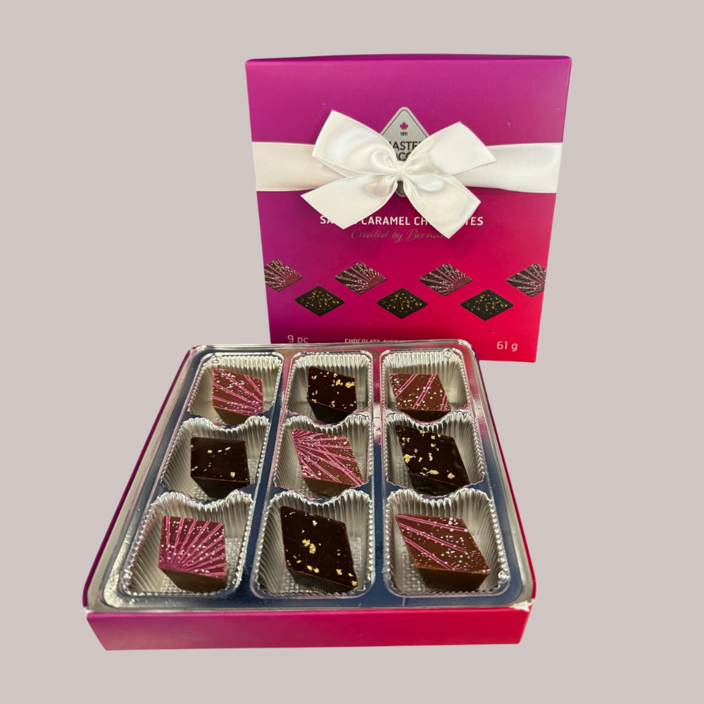 9 Piece Salted Caramels