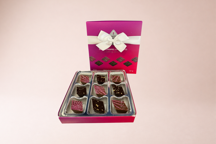 9 Piece Salted Caramels