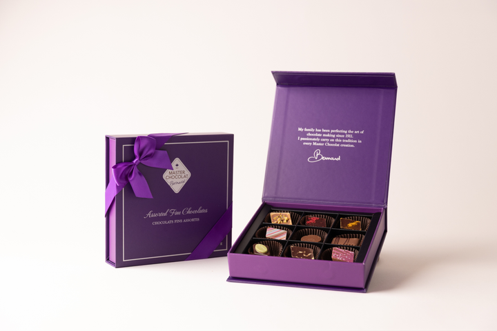 9 Piece Assorted Chocolate Box