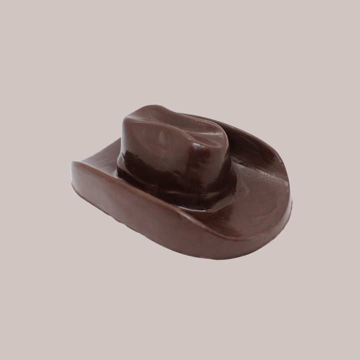 Large Dark Chocolate Cowboy Hat