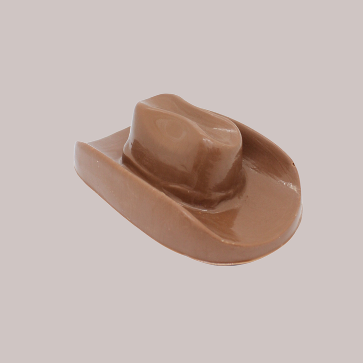 Large Milk Chocolate Cowboy Hat
