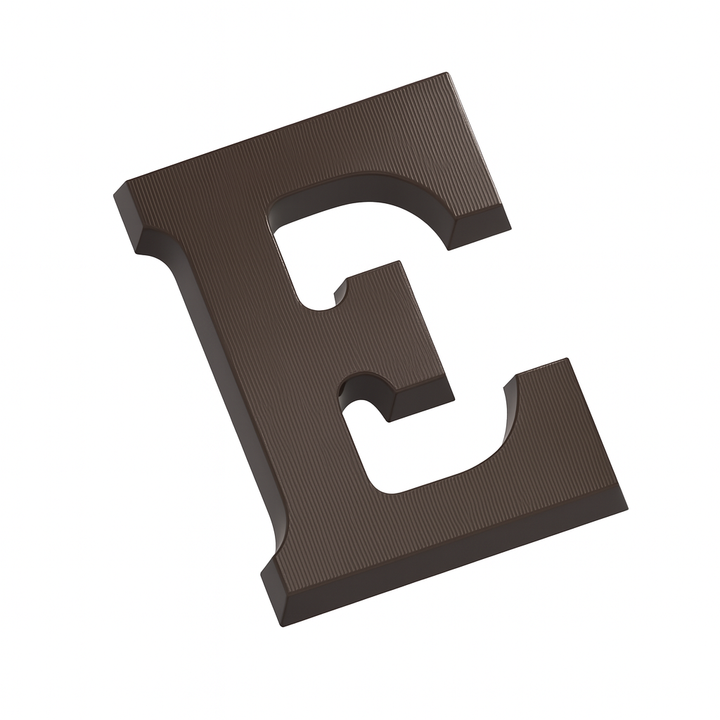 Dark Chocolate Letters