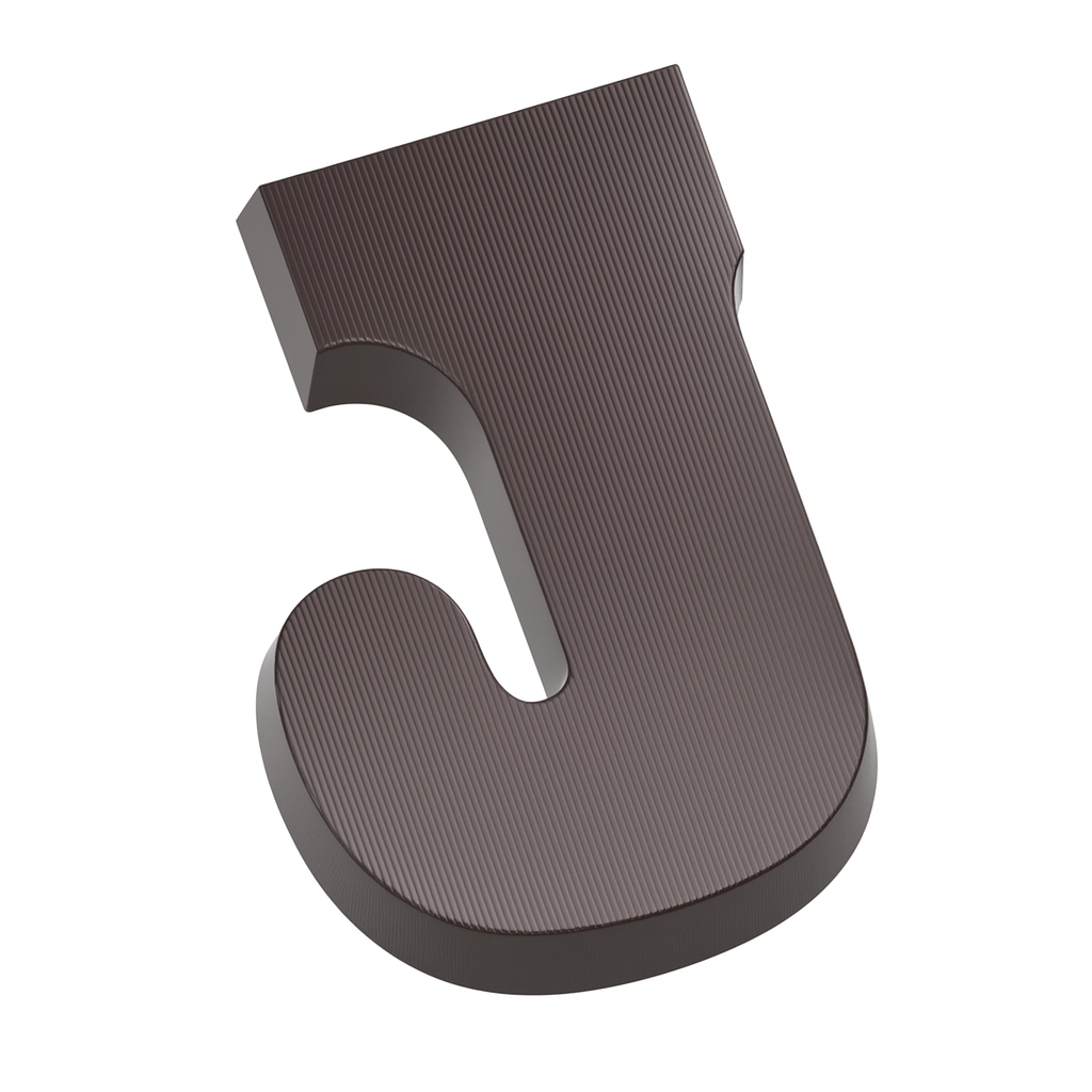 Dark Chocolate Letters