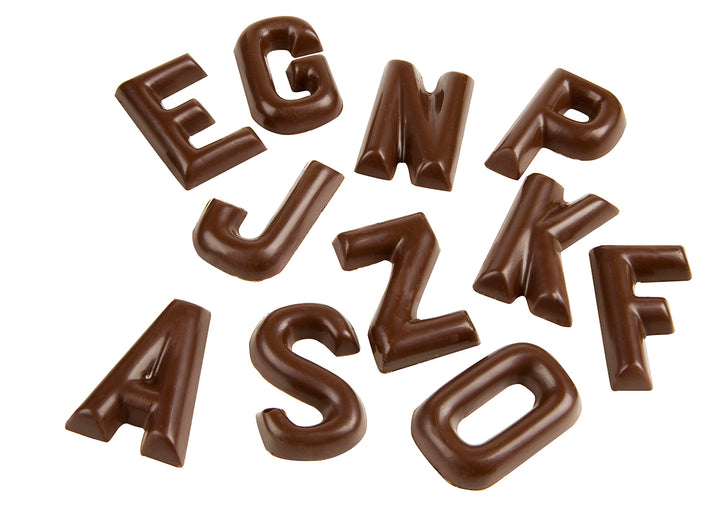 Milk Chocolate Letters