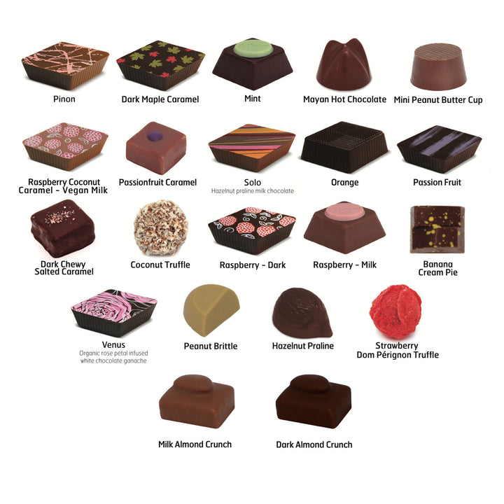 25 Piece Assorted Chocolate Box