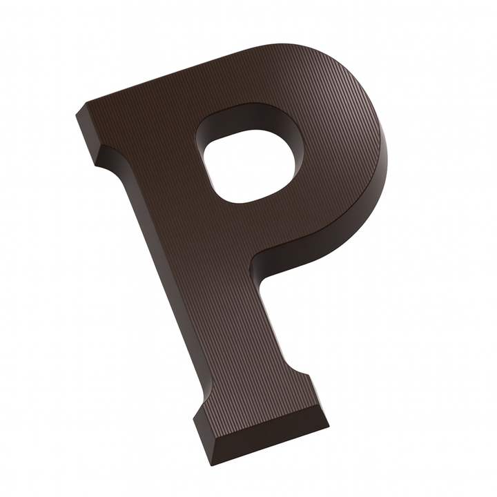 Dark Chocolate Letters