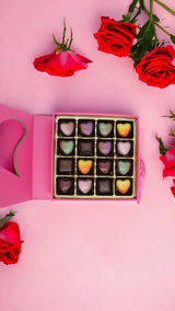 Love Book with 16 Assorted Heart Chocolates