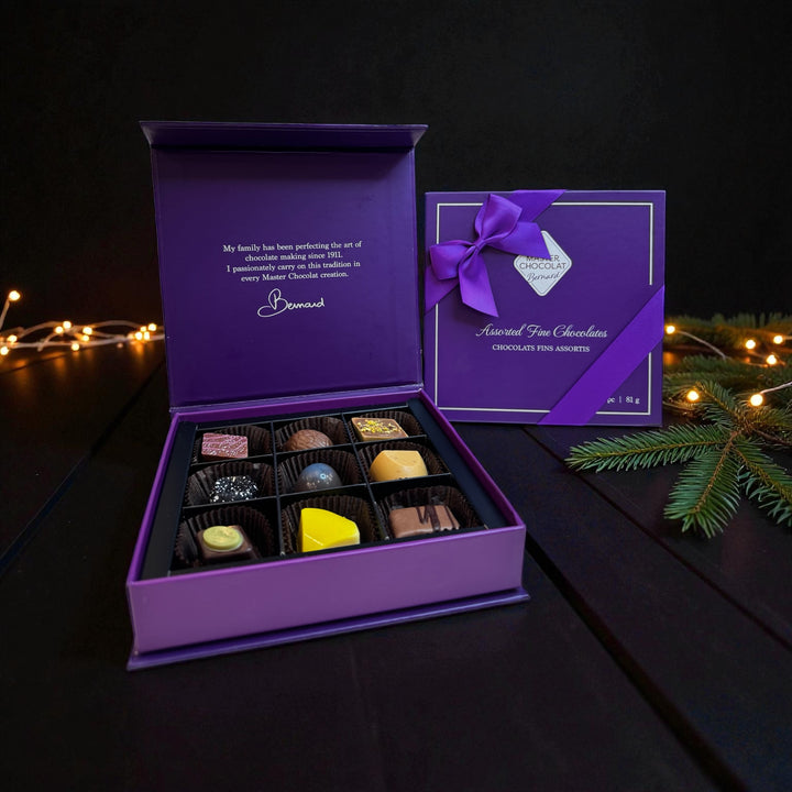 9 Piece Assorted Chocolate Box