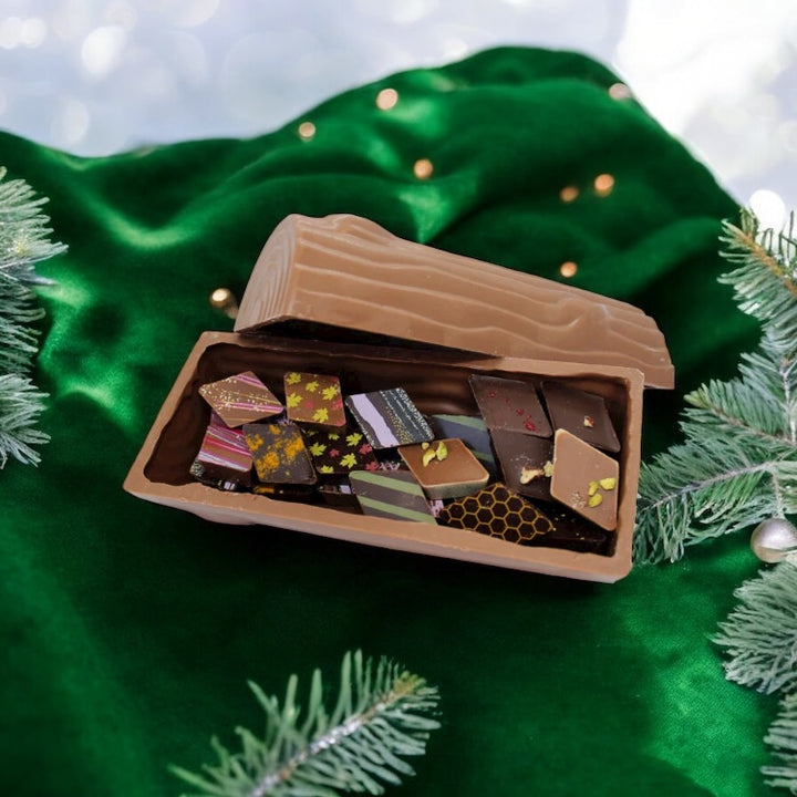 Christmas Yule Log - Milk Chocolate