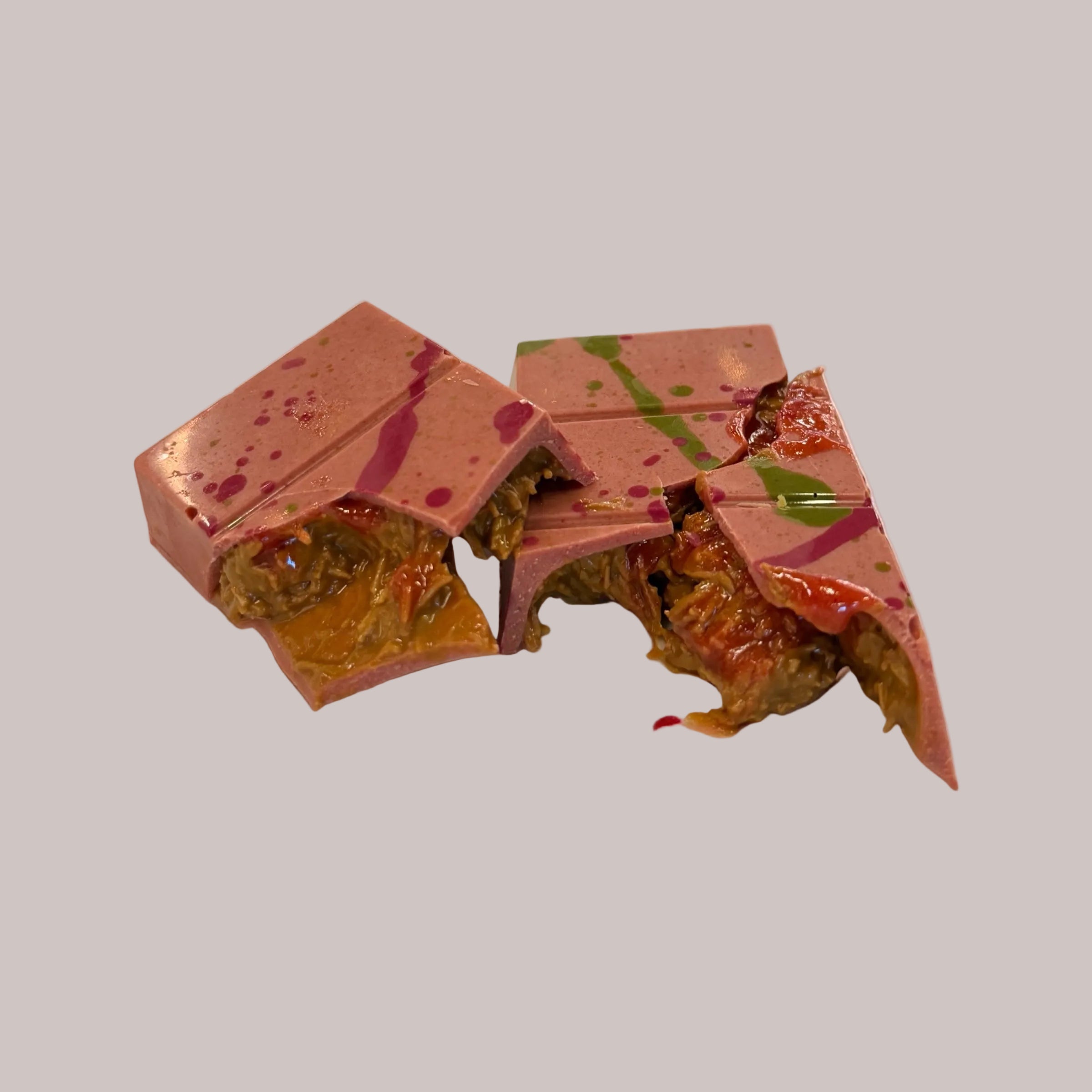 90g Petite Strawberry Dubai Bar - Pistachio & Kataifi & Strawberry - 8 ...