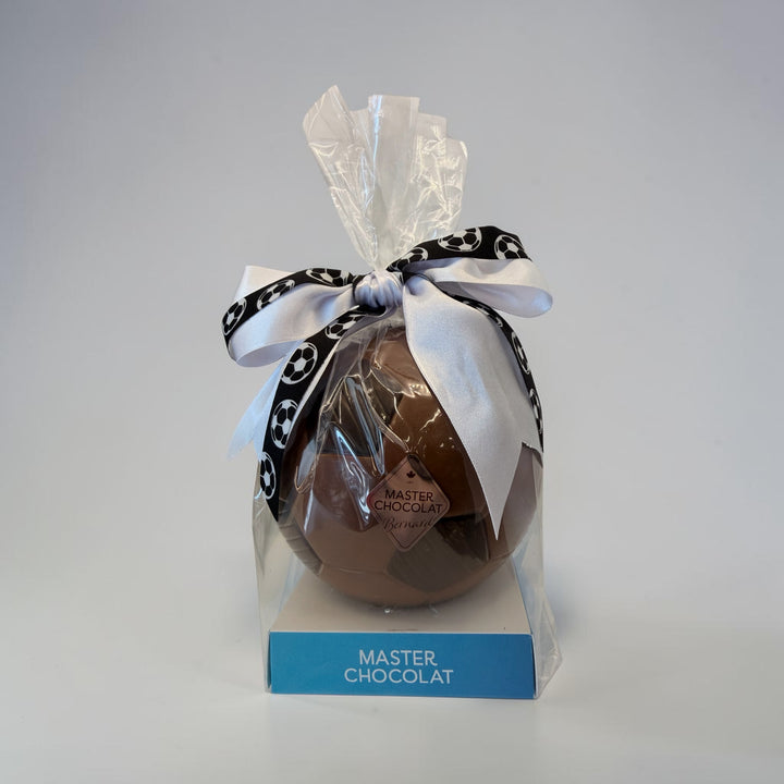 Artisanal Milk Chocolate Soccer Ball filled with Mini Soccer Balls