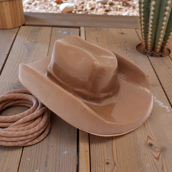 Large Milk Chocolate Cowboy Hat