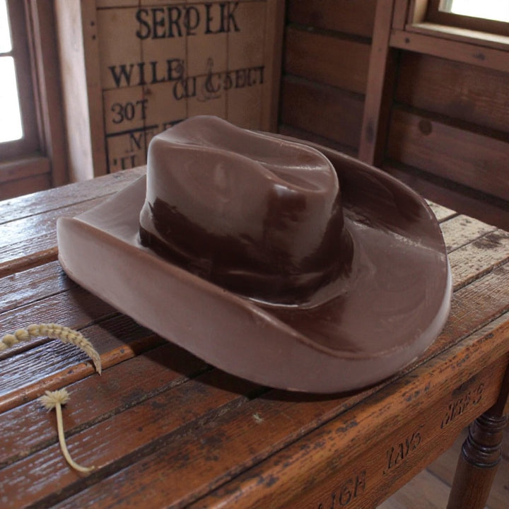 Large Dark Chocolate Cowboy Hat