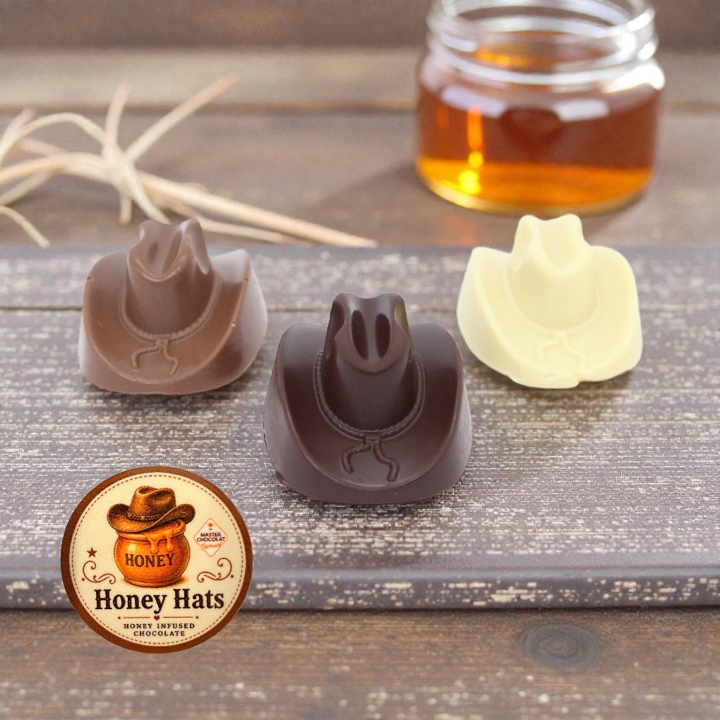 Bag of 3 Mini Cowboy Honey-Hats