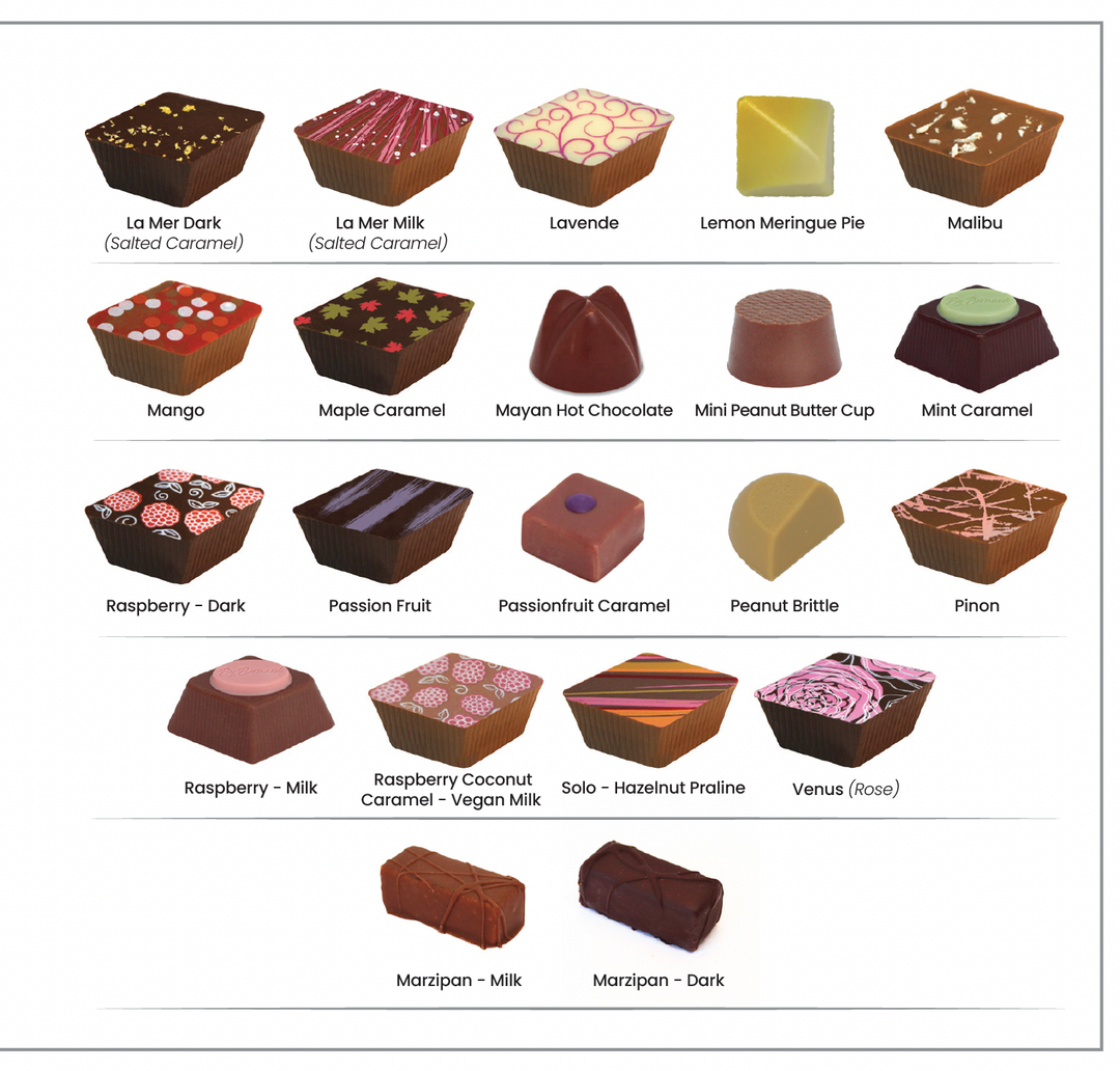 25 Piece Assorted Chocolate Box