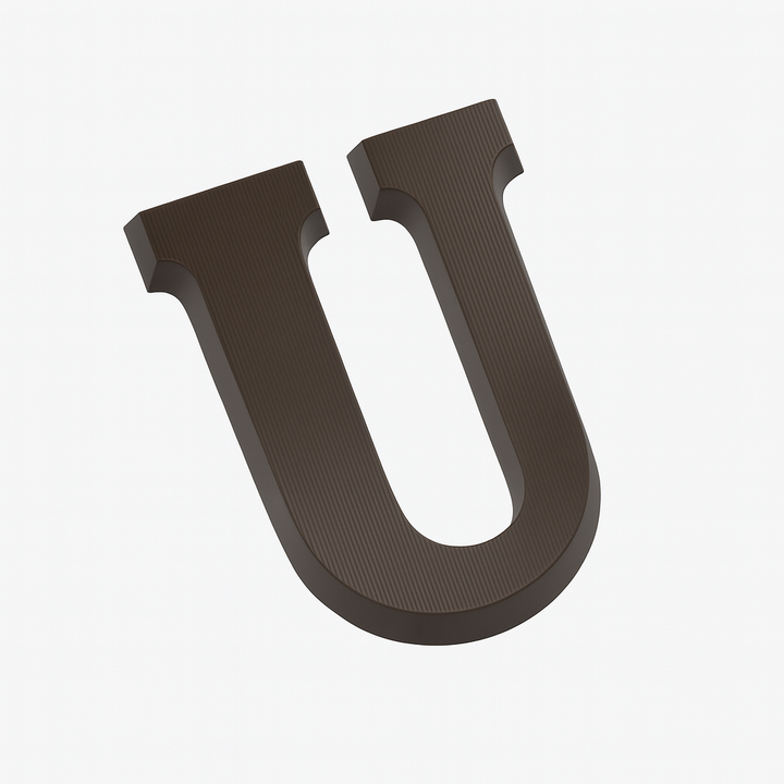 Dark Chocolate Letters