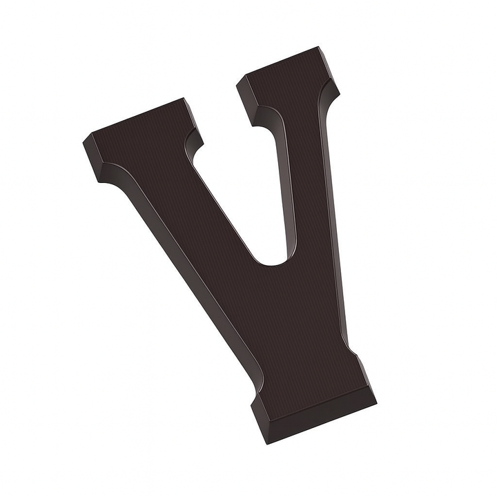 Dark Chocolate Letters