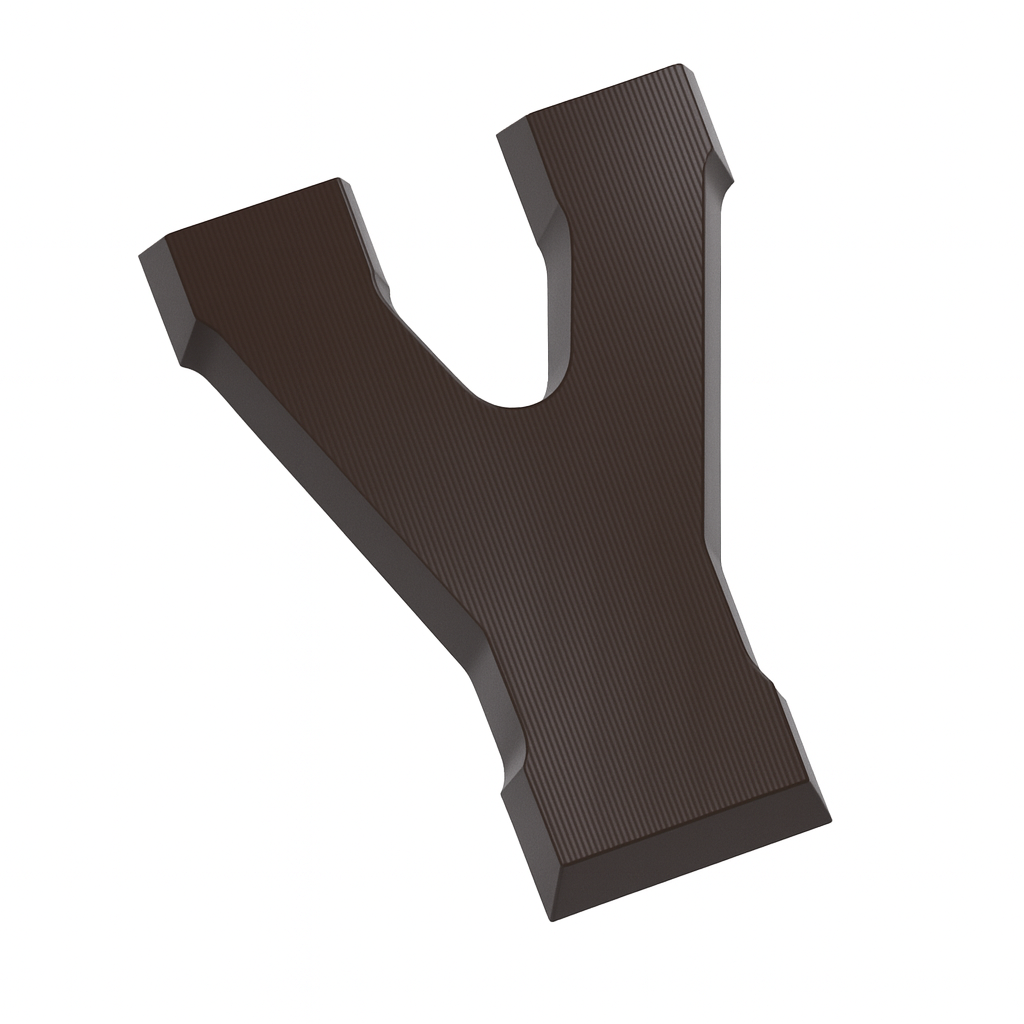 Dark Chocolate Letters