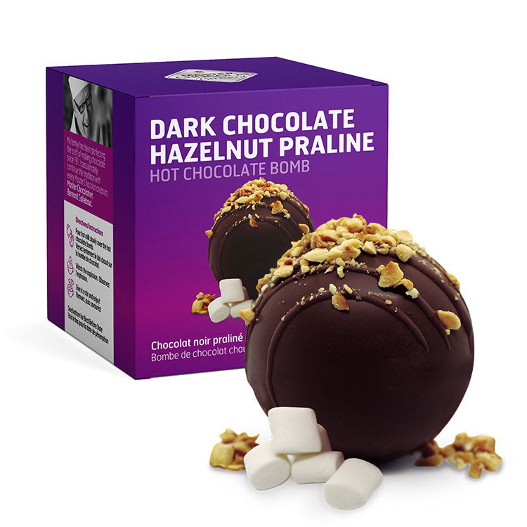 Hot Chocolate Bomb - Dark Hazelnut Praline