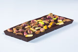 Dark 75% Chocolate Bar with Pistachios
