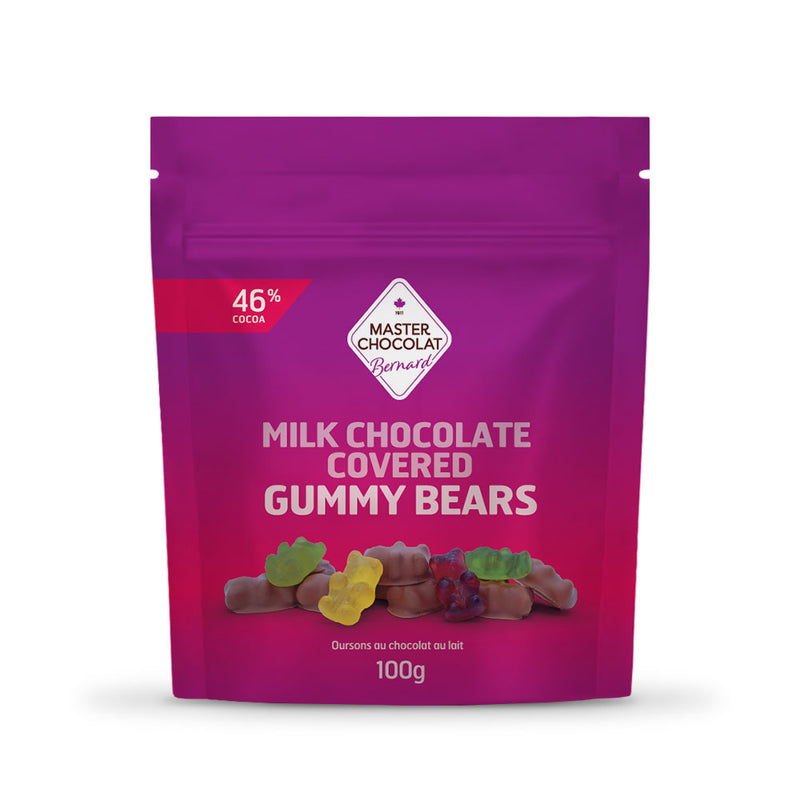 Chocolate Gummy Bears - Milk Chocolate