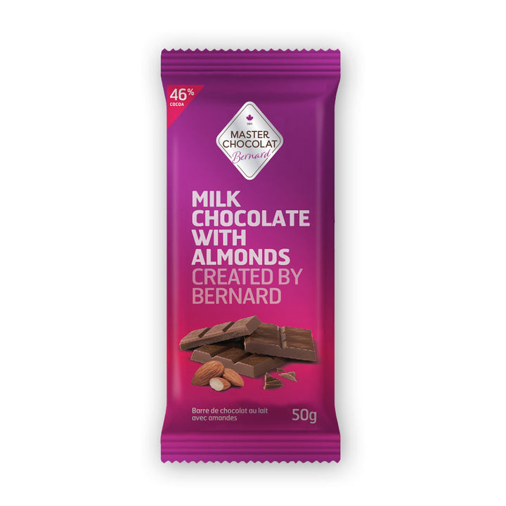 Milk Chocolate Bar with Almonds